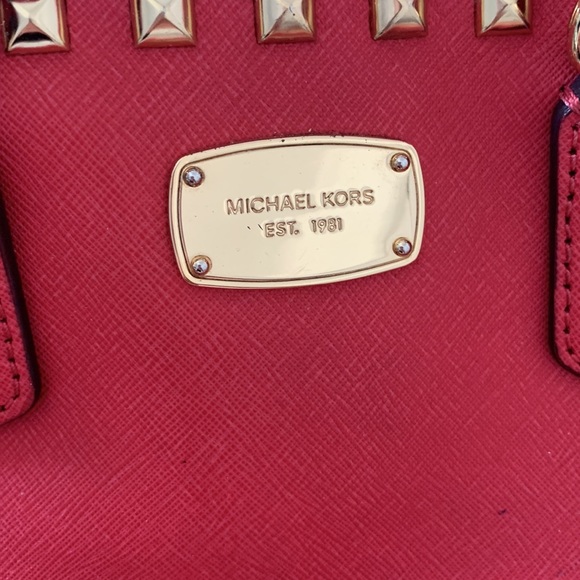 MICHAEL KORS crow body/purse bag pink - Picture 2 of 8